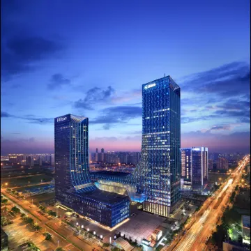 Hilton Suzhou Hotel dekat Taman Fangzhou