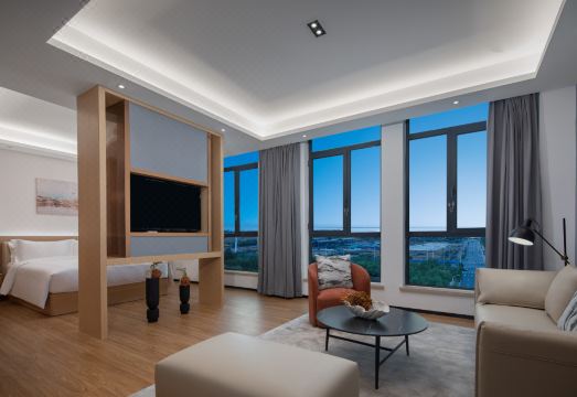 Tianjin Jinyue Hotel 객실 및 전경