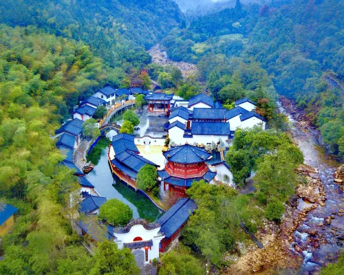 Gupo Mountain Third Sister Story Forest Hot Spring Travel Healing Resort Hotel Hotels in Hezhou