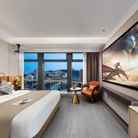 Asiam International Riverview Hotel (Chongqing Guanyinqiao Pedestrian Street） Отели рядом с достопримечательностью «Chongqing Bayu Mingbian Culture Art Museum»