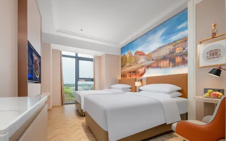 Vienna Hotel (Chengdu Tianfu Airport Wan Hui Center Branch) Отели рядом со станцией Jianyang Railway Station