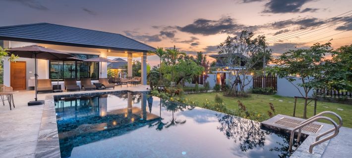 The garden pool villa resort at doisaket Hotels in Doi Saket District
