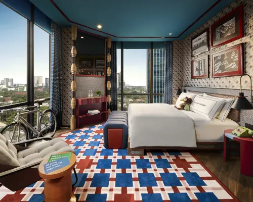 25hours Hotel Jakarta The Oddbird Hotels near Senayan