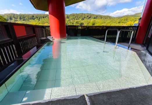 호텔 간로노모리 전경 및 온천