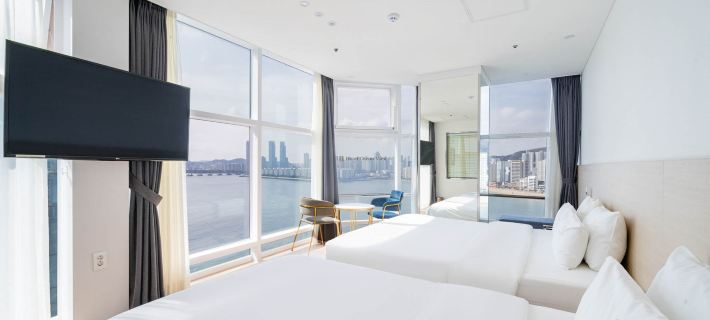 Gwanganli Hotel Ocean View Hotele w: Pusan
