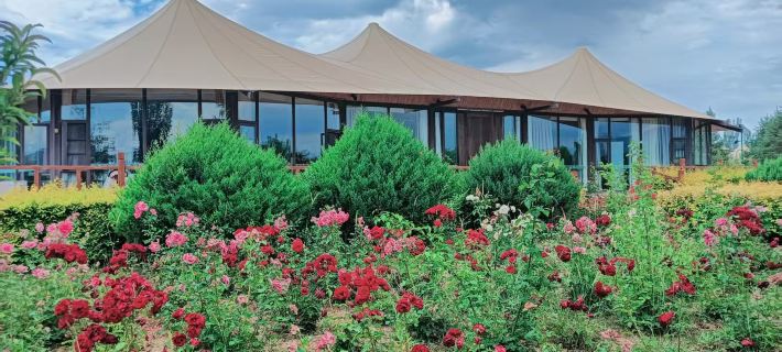 Seven-Color Danxia  Star Sky Tent Hotel Hotels in Linze County