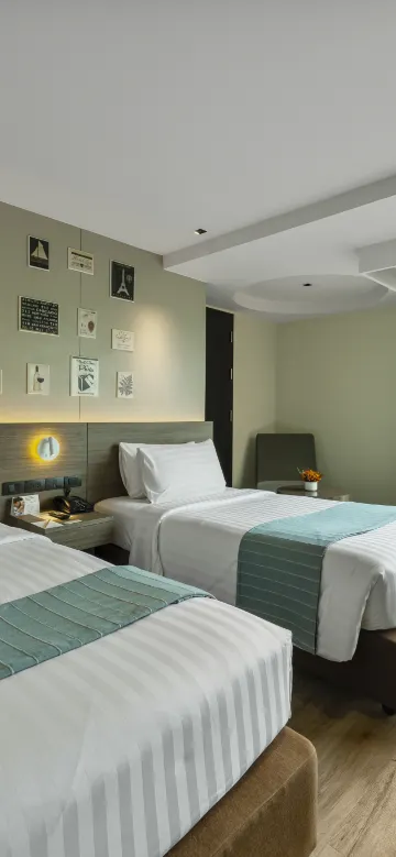 ห้องดีลักซ์ เตียงแฝด