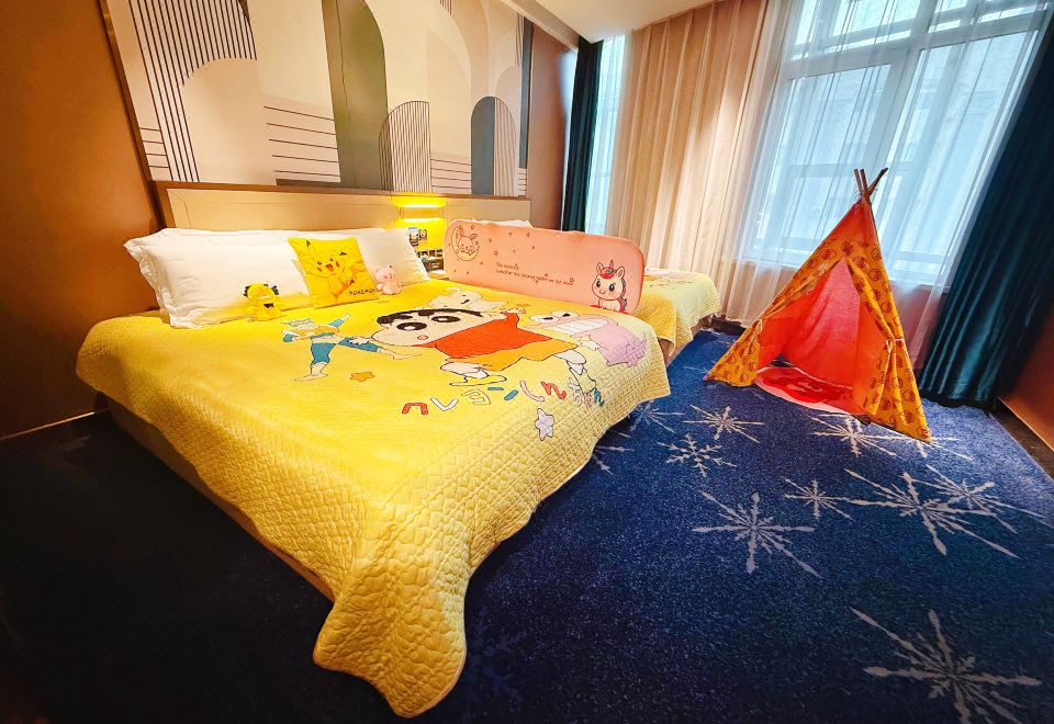 하얼빈 쉐리 유핀 호텔의 쾌적한 로비 공간