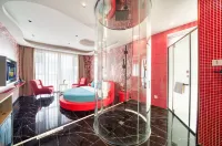 Rujia Aifei Hotel (Shaoxing Pingshui Zhen) - غرفة مطلة على الجبل