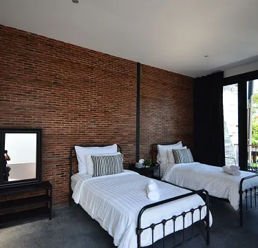 ห้องพักแบบเตียงคู่