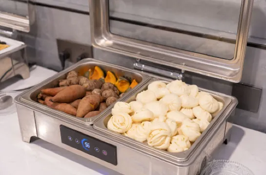 Yuanyang Nuoer Smart Hotel (Jinan Daming Lake Station North Square of Railway Station) Питание Photos