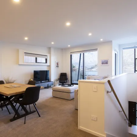 Stylish 2-BR Home, Scenic Balcony, Key Amenities