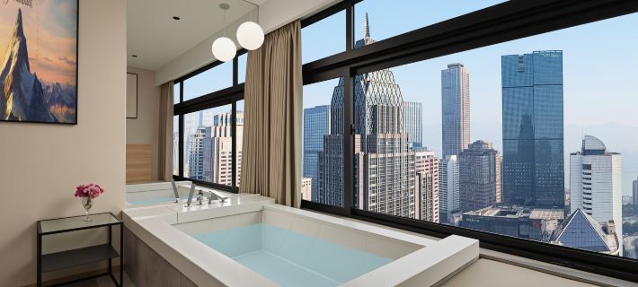 Mengting Gaokong Riverview Hotel Hotéis em Xunquim