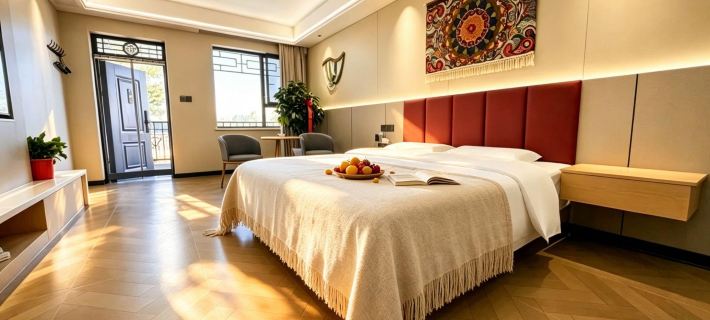 Qindong Courtyard · Vintage-style Mountain Retreat (Jinghe Branch) Hotels in Jinghe