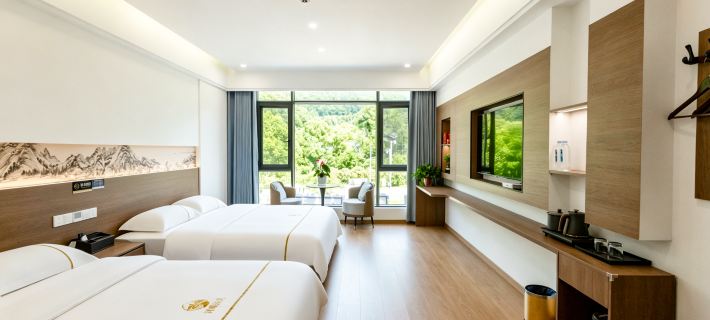 Riverside Minyuan · Serenity Xishanju Mountain Lodge (Guniujiang Scenic Area) Hotel di Shitai