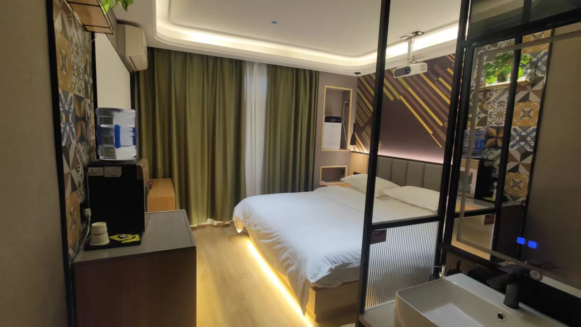 IU飯店（張掖西站鐘鼓樓店） 房間 Photos