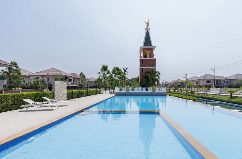 Pattaya Venice Townhouse 3 Bedroom Pool Villa【Near the Floating Market + supermarket at the door 】 photo 2