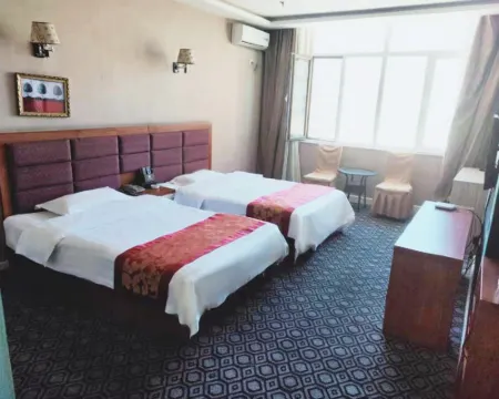 Daqian Business Hotel Hotels in Hanggin Rear Banner