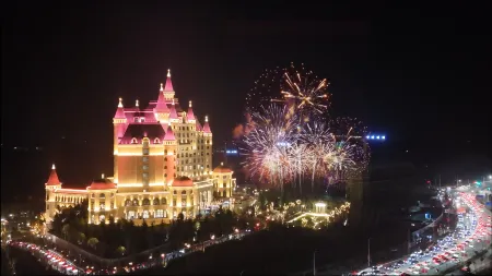 BUTTERFLY COVE CASTLE HOTEL IN YUEXI Отели рядом с достопримечательностью «Dabie Mountain Azalea Ecological Cultural Grand View Garden»