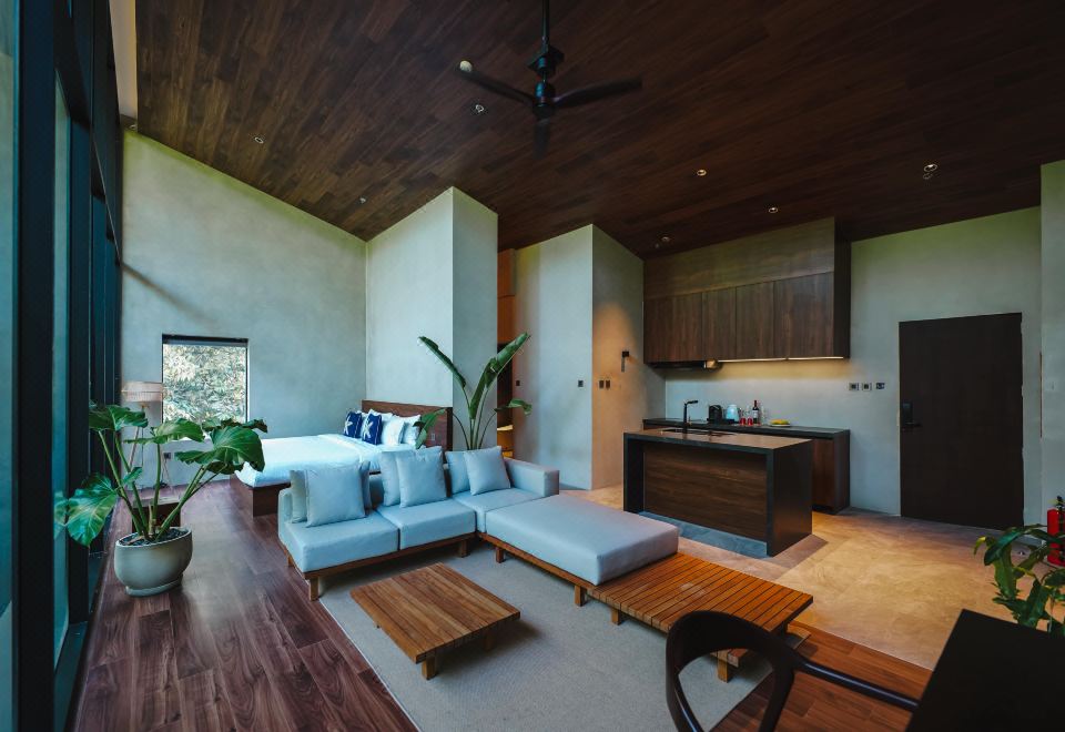 Piece Lio의 세련된 내부 인테리어