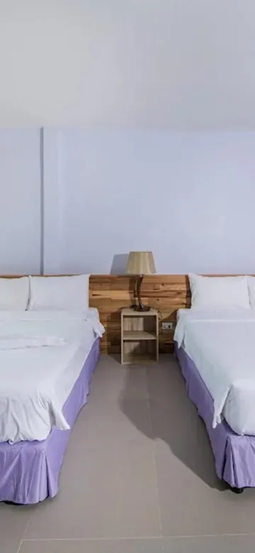 ห้องมาตรฐานสำหรับสี่ท่านวิวสวนน้ำ