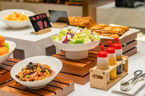 Guangzhou South Railway Station Poltton International Apartment (Panyu Chimelong) Питание Photos