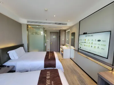 7 Days Premium Hotel (Shiyan Railway Station) Hotéis em Maojian District