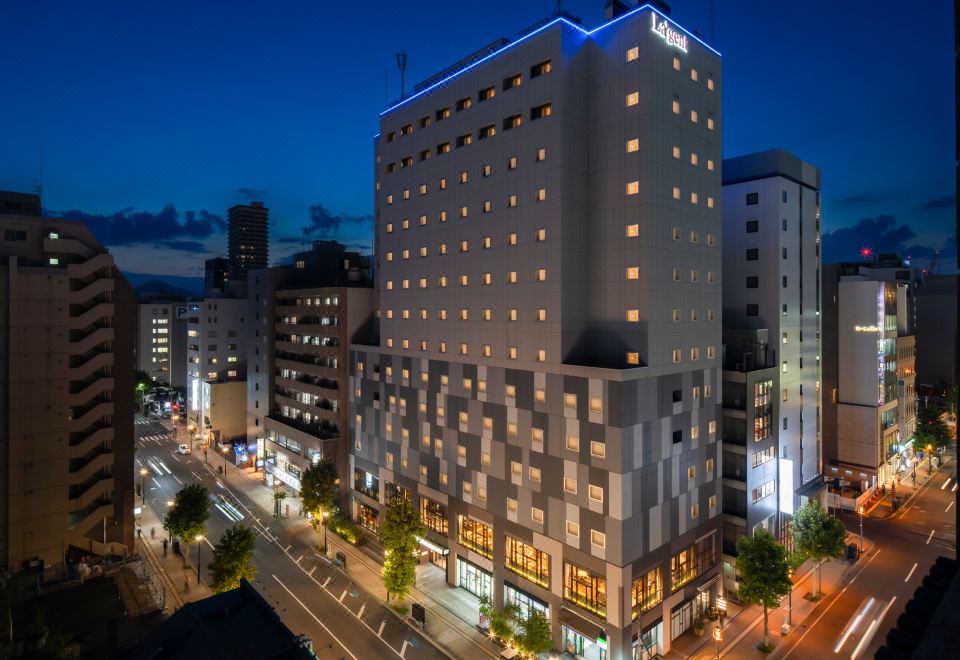 [라젠트 스테이 삿포로 오도리 호텔의 조식 뷔페 모습]