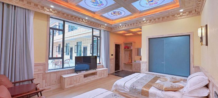 Xiangwang Shanyuan Homestay (Zhagana Scenic Area Ticket Center Branch) Hotel di Têwo