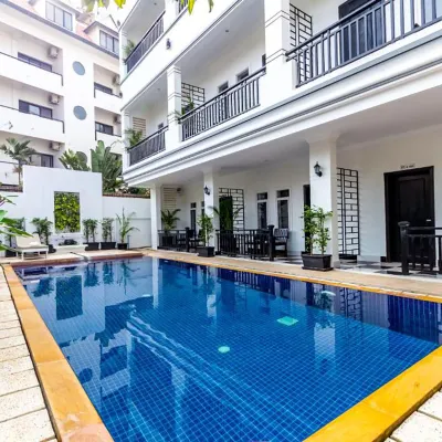Rithy Rine Angkor Residence Отели рядом с достопримечательностью «Псар Чаас (Старый Рынок)»