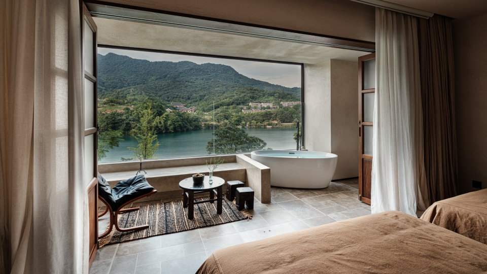 Dongjiang Lake Yujing Lakeside Villa | Riverside Vacation Apartment