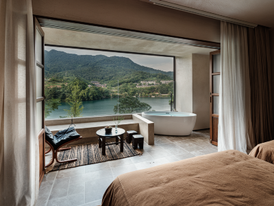 Dongjiang Lake Yujing Lakeside Villa | Riverside Vacation Apartment