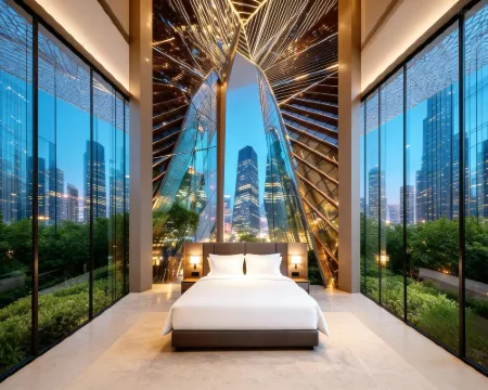 Dangtu HOMEFUNPARK • SOULMATE Lakeside Balcony Media Hotel (High-speed Rail East Station Branch） Hoteles en Condado de Dangtu