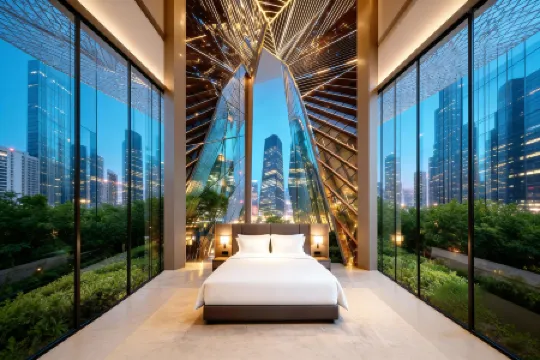 Dangtu HOMEFUNPARK • SOULMATE Lakeside Balcony Media Hotel (High-speed Rail East Station Branch）