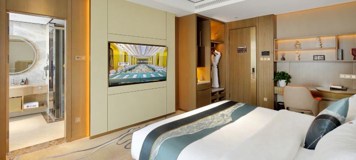 บิสซิเนส โฮเต็ลตงฟางหมิงเยวี่ย โรงแรมในต้าชิ่ง