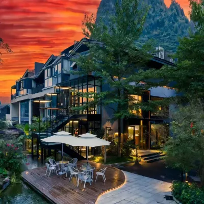Yangshuo Wubuyashu Hotel 양숴 TV 타워 주변 호텔