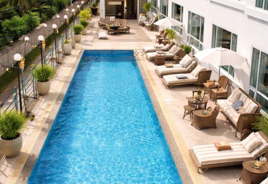 깐짜나부리 시티 호텔 수영장