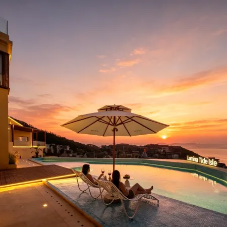 Pingtan Island Yoooo Sleep by the Sea · Sunset Sea Designer Manor