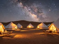 Desert Wilderness | Tengger Desert Milky Way Starry Sky Campsite Hotel a Zhongwei