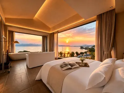 Mu Yun Ting Feng・360° Sea View, Cangshan Sunset Cloud Breeze Resort (Dali Erhai Store) Hotels in Small Putuo Scenic Area of Wase Town