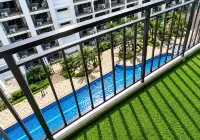 Grey & Wood 1BR w/ Pool View | Shore 2 Near MOA - Infinity Pools