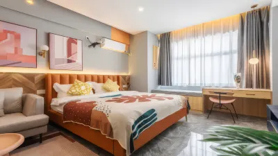 Yuemei  Hotel (Zhengzhou Huanghe University Science Technology South Third Ring Road Subway Station) Hotel in zona Huanghe S & T College School of Physical Education