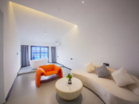 Meizhou Island • Star EARTHGAZE • STARSPANNG | 180-Degree Scenic Apartment (Mazu Ancestral Temple) 莆田のホテル