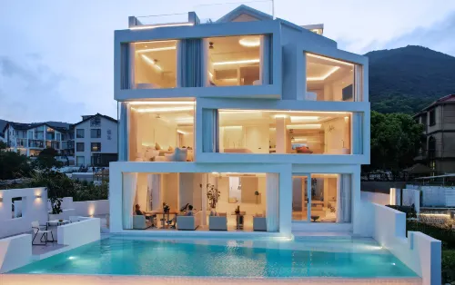 Confession Villa | 180° Premium Seaview · Relaxing Stunning Sunrise · Designer Pool Qixin Homestay