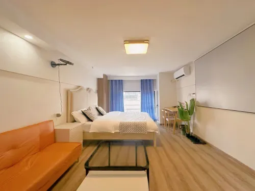 Xingyue Light Luxury Audio-Visual Homestay (Haiyan Wuyue Plaza Branch) - ห้องครัว