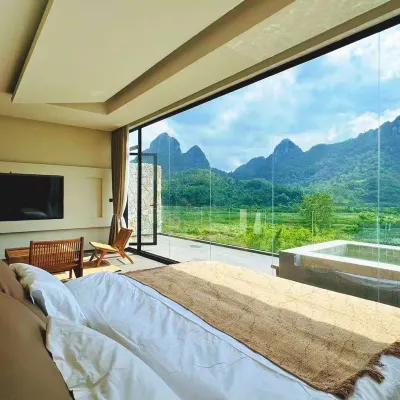 Daxin Ashu Courtyard Hotel (Detian Waterfall) Hotels near Detian Transnational Waterfall Scenic Spot