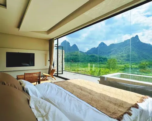 Daxin Ashu Courtyard Hotel (Detian Waterfall) Hotel a Daxin