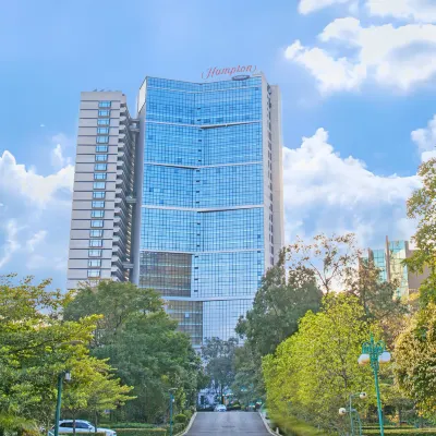 清遠清新希爾頓歡朋酒店 鄰近太和古洞的酒店