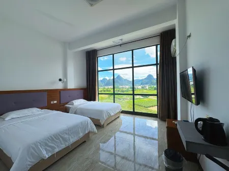 Yangshuo Siqian Inn (Yulonghe Bamboo Pai Drifting Jinlongqiao Wharf) Отели рядом с достопримечательностью «Yulong Bridge»