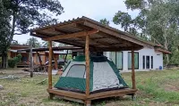 Wood Cabin by the bay, Awnon Beach Resort @TTC - 마운틴 뷰